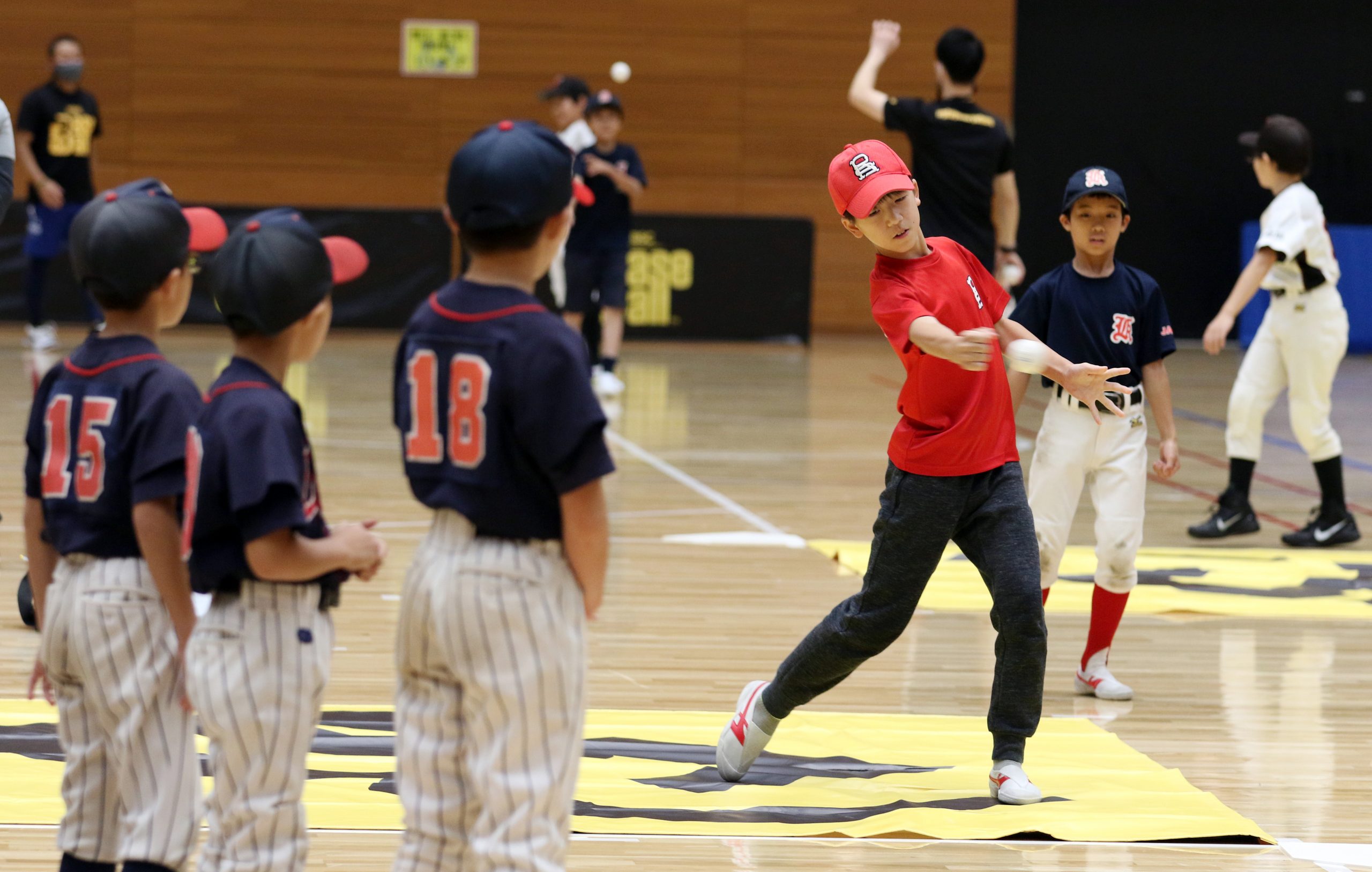 港区スポーツセンターにて ベースボール５の体験イベントが行われました 元気 ニッポン